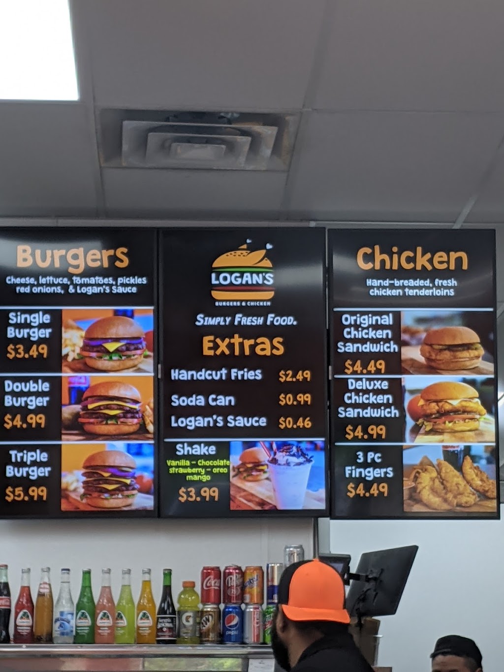 Logans Burgers & Chicken | 1405 E Lake St, Minneapolis, MN 55407, USA | Phone: (612) 808-9924