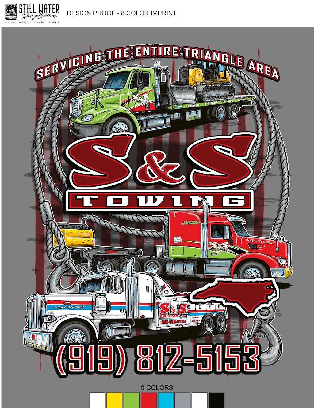 S & S Towing & Heavy Transport | 1733 N White St, Wake Forest, NC 27587, USA | Phone: (919) 529-2356