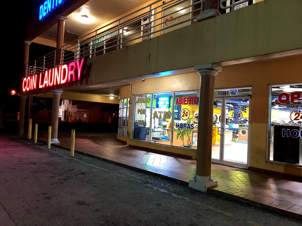 Wash Time Coin Laundry | 11397 W Flagler St, Miami, FL 33174, USA | Phone: (305) 223-7123