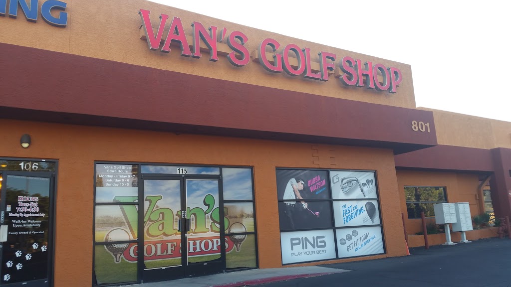 Vans Golf Shops | 801 S Power Rd #115, Mesa, AZ 85206 | Phone: (480) 985-0601