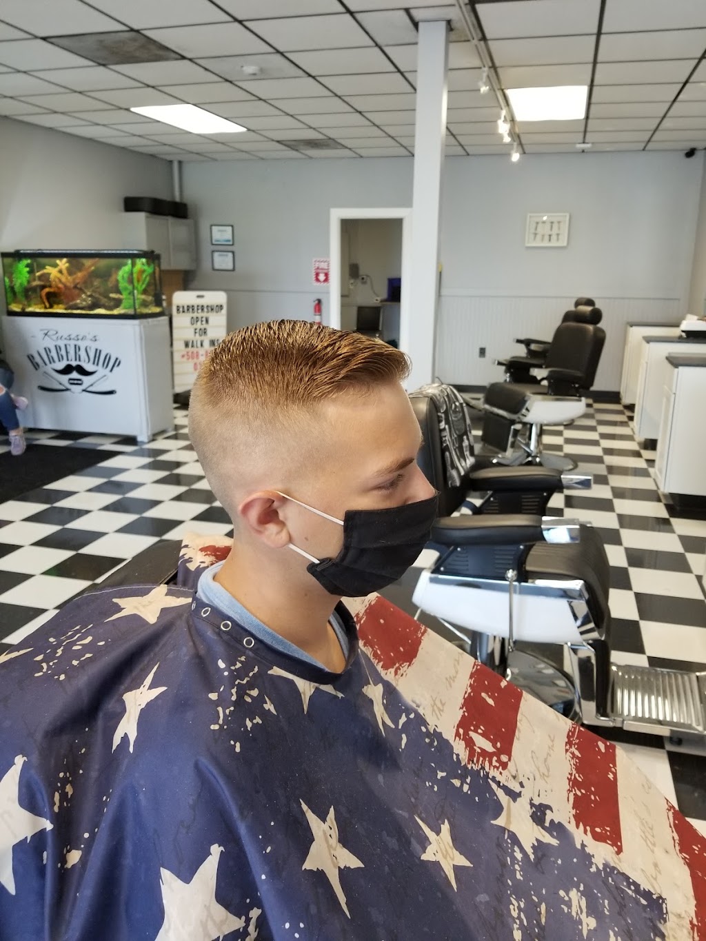 Russos Barbershop | 2107 Plymouth St, Bridgewater, MA 02324, USA | Phone: (508) 807-0307