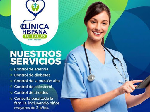 Clinica Hispana Tu Salud Fort Worth | 3305 N Main St Suite 113, Fort Worth, TX 76106, USA | Phone: (817) 353-2025