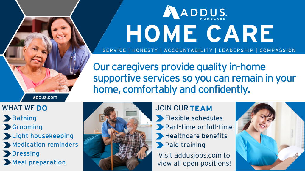 Addus HomeCare | 20500 Eureka Rd UNIT 103, Taylor, MI 48180, USA | Phone: (734) 250-6577