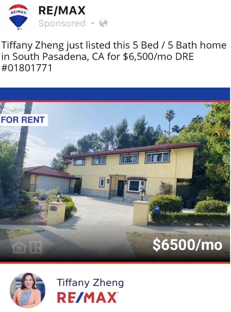 Tiffany Zheng | 842 E Valley Blvd, Alhambra, CA 91801, USA | Phone: (626) 236-7778