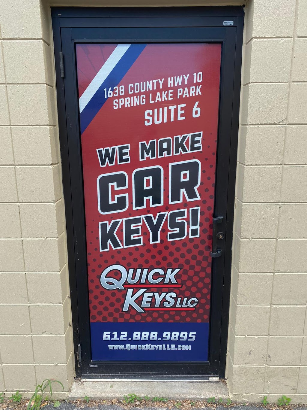 Quick Keys, LLC | 1638 County Rd 10 Suite 6, Spring Lake Park, MN 55432, USA | Phone: (612) 888-9895