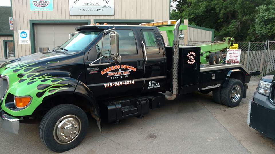 Roberts Towing & Repair Inc. | 306 W Main St, Roberts, WI 54023, USA | Phone: (715) 749-4214