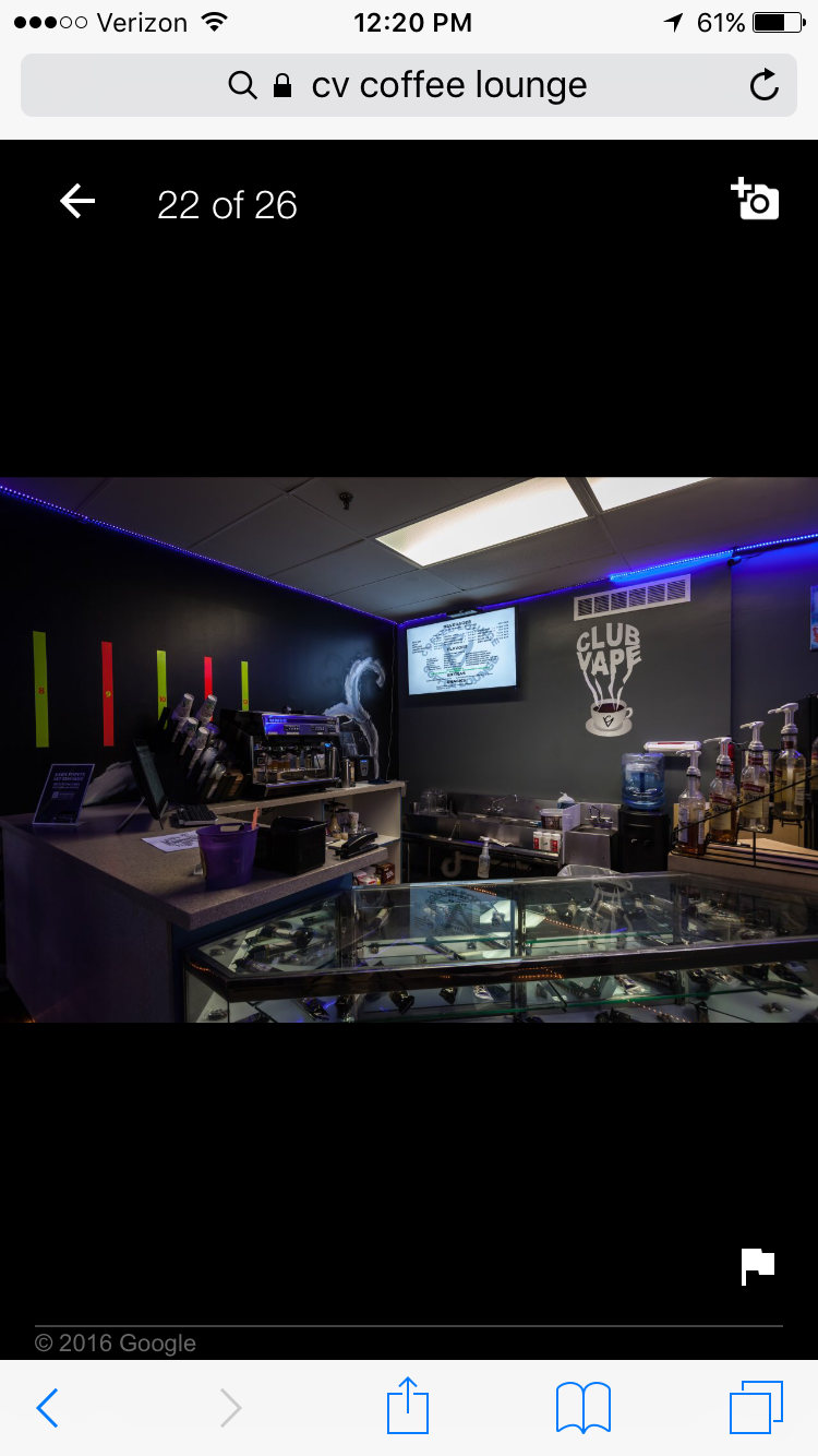 CV Coffee Lounge | Inside Club Vape, 8137 Mall Rd, Florence, KY 41042, USA | Phone: (859) 240-2846