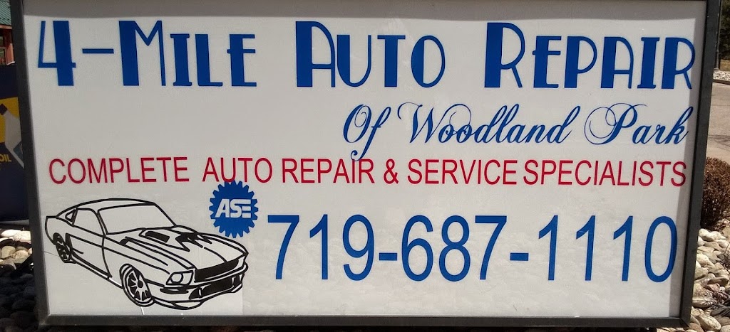 4 Mile Auto Repair of Woodland Park | 1027 US-24, Woodland Park, CO 80863, USA | Phone: (719) 687-1110