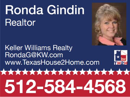 Classic Realty - Ronda Gindin - Hutto Realtor | 1730 Co Rd 139, Hutto, TX 78634 | Phone: (512) 584-4568