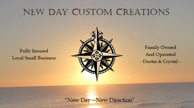 New Day Custom Creations LLC | 1016 Colony Park Dr, Lakeland, FL 33813, USA | Phone: (954) 901-1082
