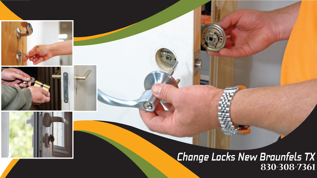 Change Locks New Braunfels TX | 1278 Hillcrest Dr, New Braunfels, TX 78130, USA | Phone: (830) 308-7361