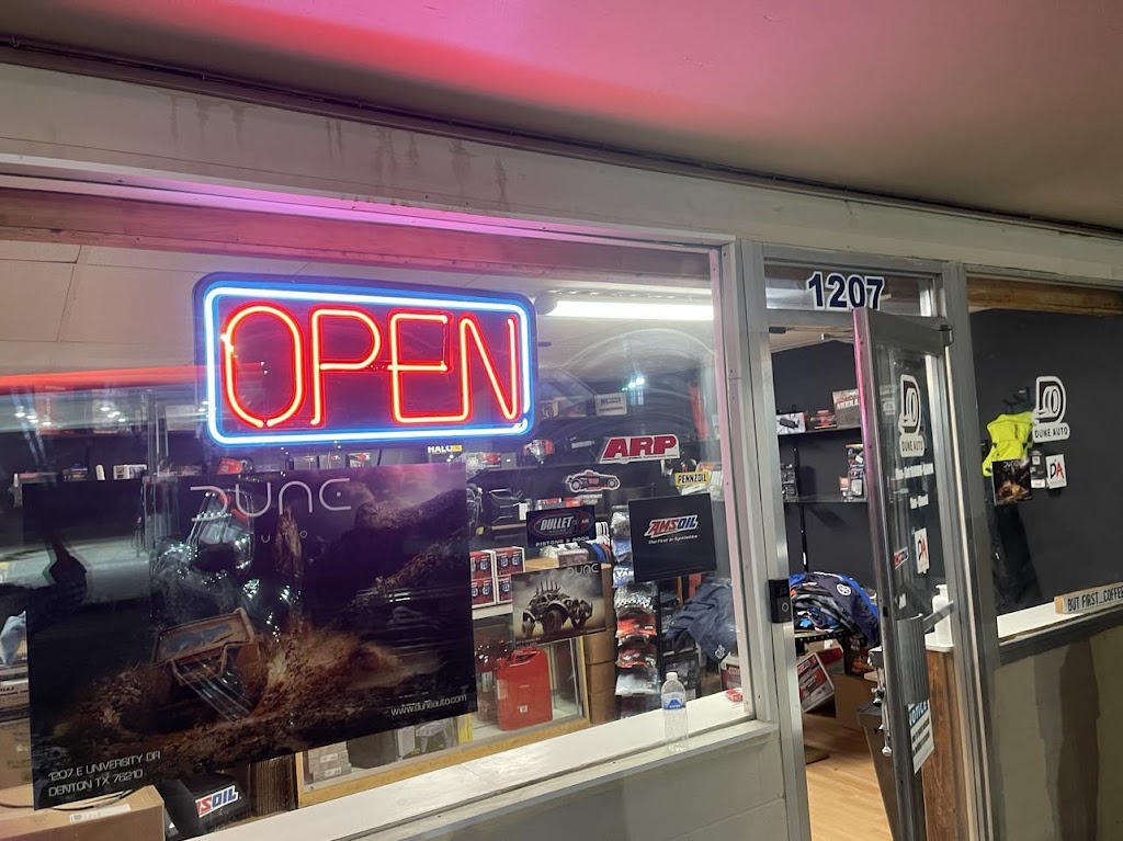 Dune Auto | 1207 E University Dr, Denton, TX 76209, USA | Phone: (469) 294-2976