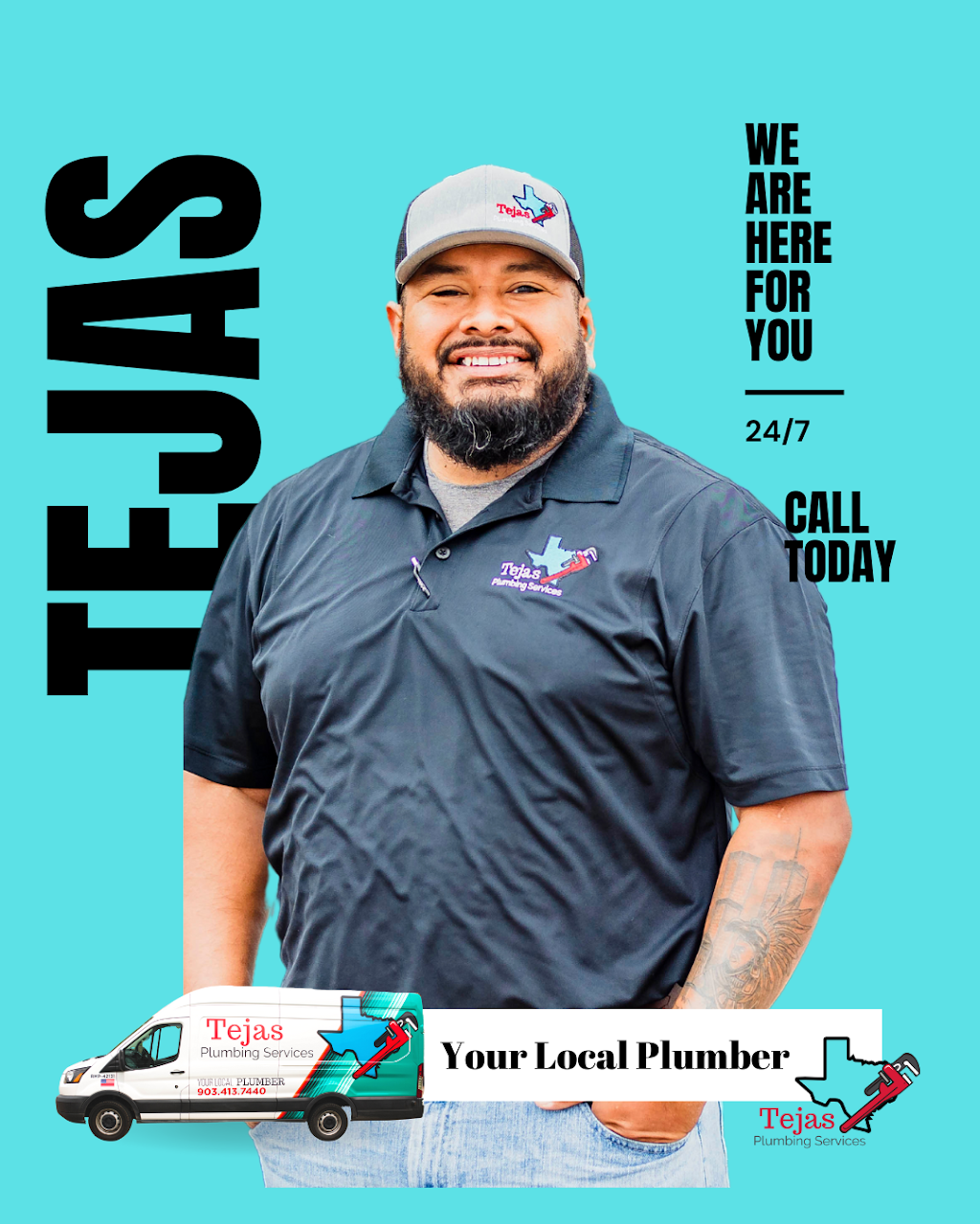 Tejas Plumbing Services, LLC | 4511 Co Rd 2200 #509, Greenville, TX 75402, USA | Phone: (903) 413-7440