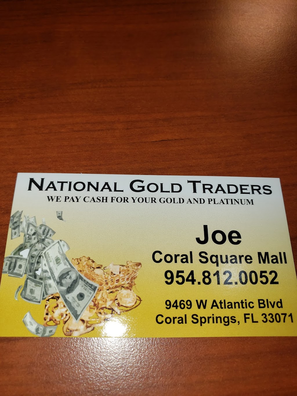 National Gold Traders | 9469 W Atlantic Blvd, Coral Springs, FL 33071 | Phone: (954) 812-0052