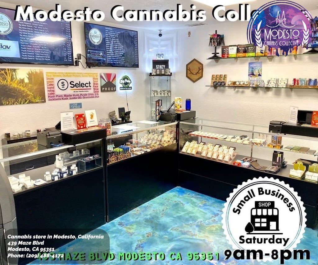 Modesto Cannabis Collective - Dispensary | 439 Maze Blvd, Modesto, CA 95351, USA | Phone: (209) 488-4172