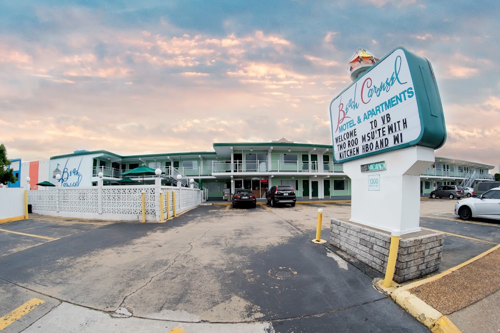 Beach Carousel Motel | 1300 Pacific Ave, Virginia Beach, VA 23451, USA | Phone: (757) 425-1700