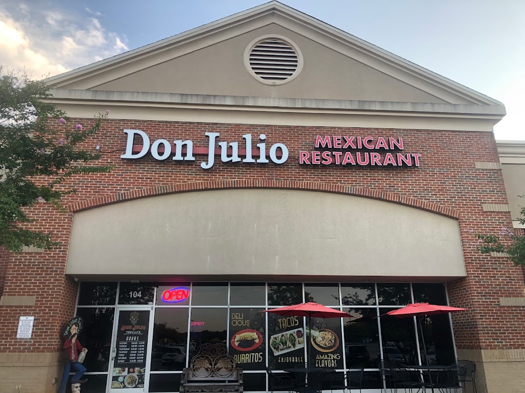 Don Julio Mexican Restaurant | 12516 Capital Blvd #104, Wake Forest, NC 27587, USA | Phone: (984) 235-1537