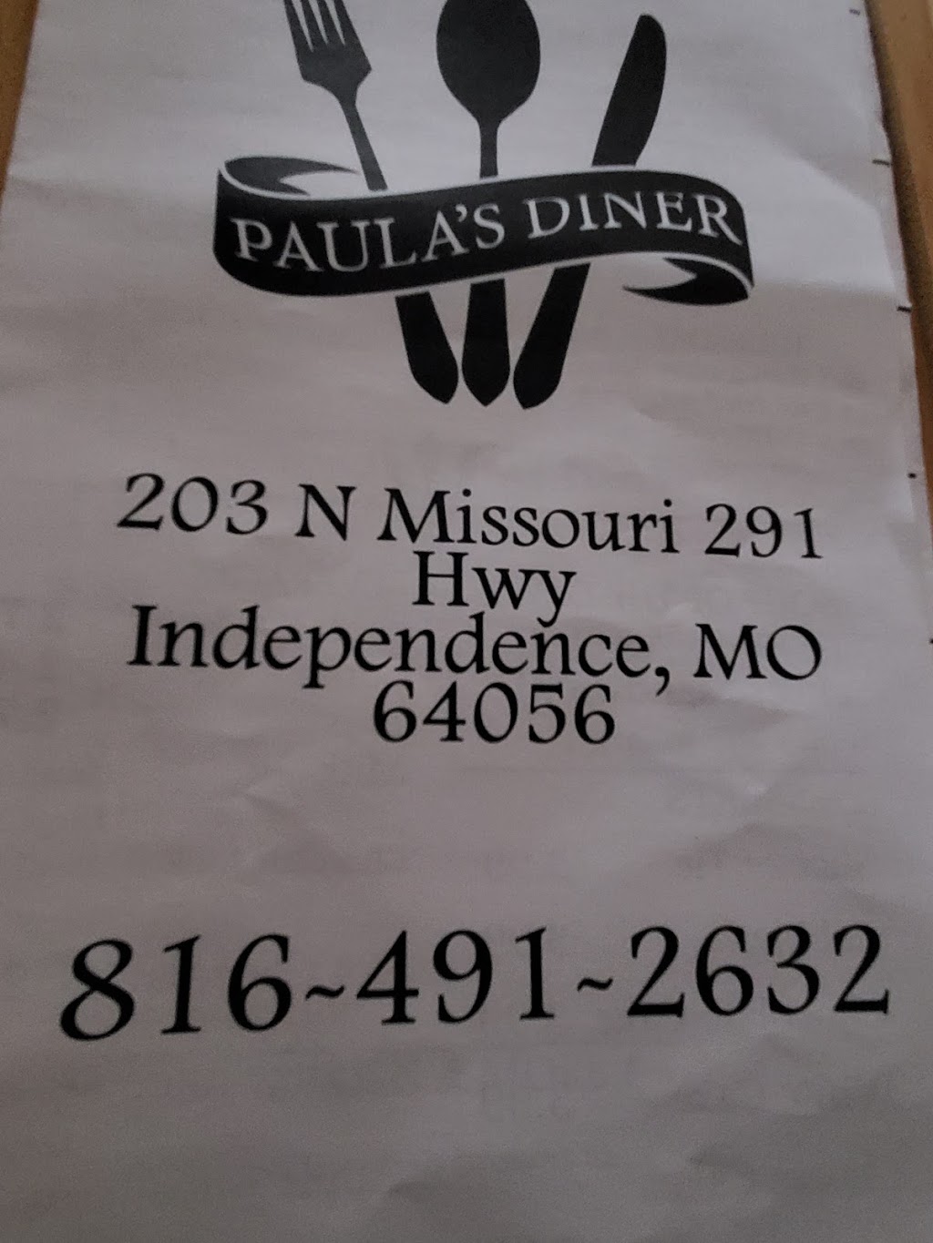 Paulas Diner | 203 Rte 291, Independence, MO 64056 | Phone: (816) 491-2632