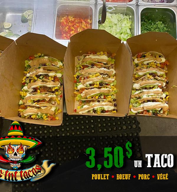 Los Tnt Tacos | 4200 Ch. de la Savane, Saint-Hubert, QC J3Y 9G4, Canada | Phone: (514) 923-0848