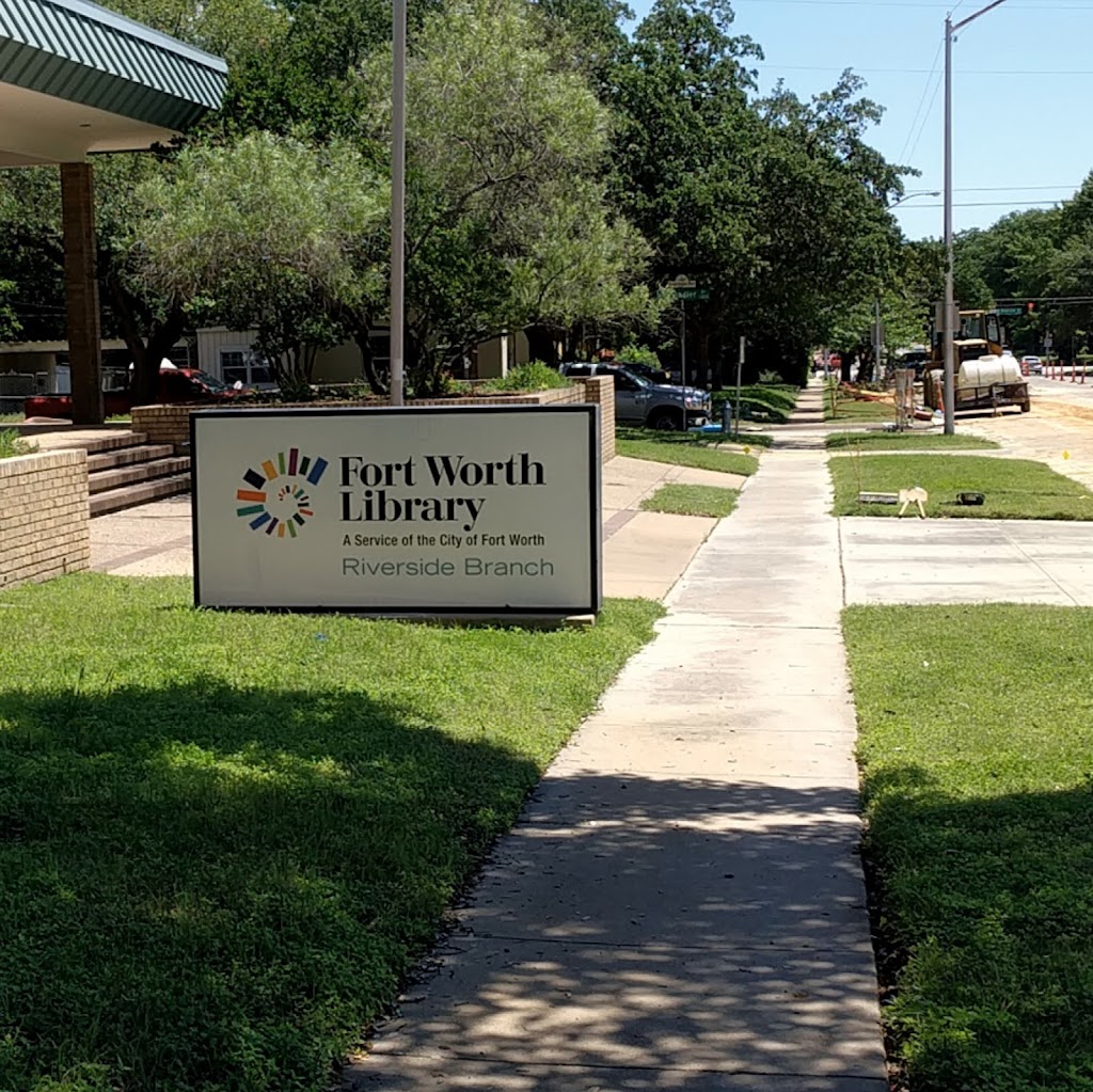 Fort Worth Public Library - Riverside | 2913 Yucca Ave, Fort Worth, TX 76111 | Phone: (817) 392-5560