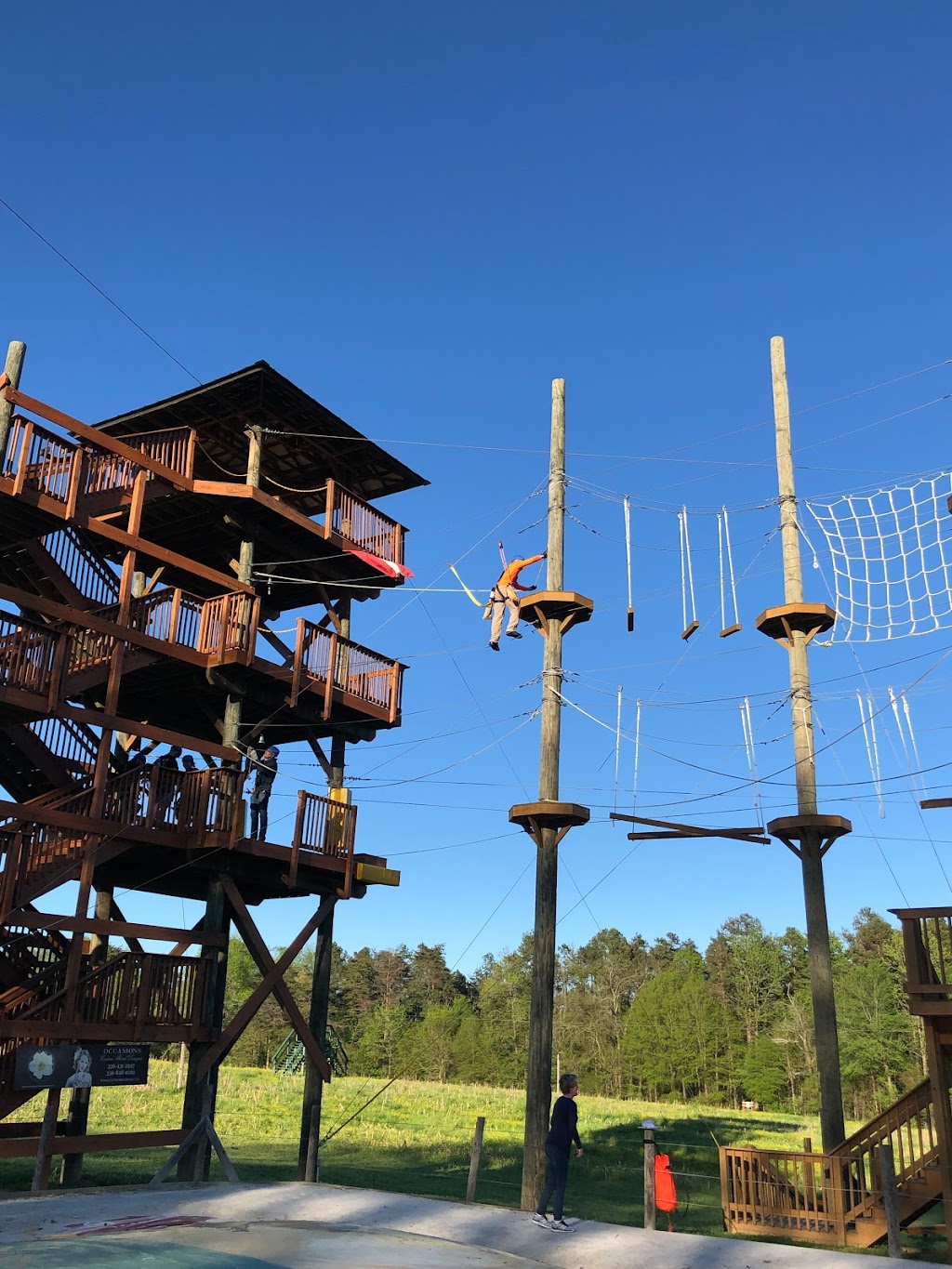 Kersey Valley High Ropes | 1615 Kersey Valley Rd, Archdale, NC 27263, USA | Phone: (336) 431-1700