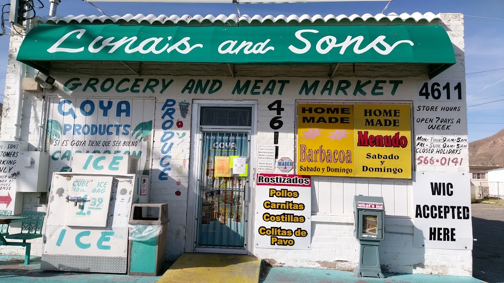 Lunas & Sons Grocery & Meat Market | 4611 Dyer St, El Paso, TX 79930, USA | Phone: (915) 566-0141