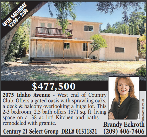 Century 21 Select Real Estate Brandy Eckroth | 1510 W Kettleman Ln, Lodi, CA 95240, USA | Phone: (209) 406-7406