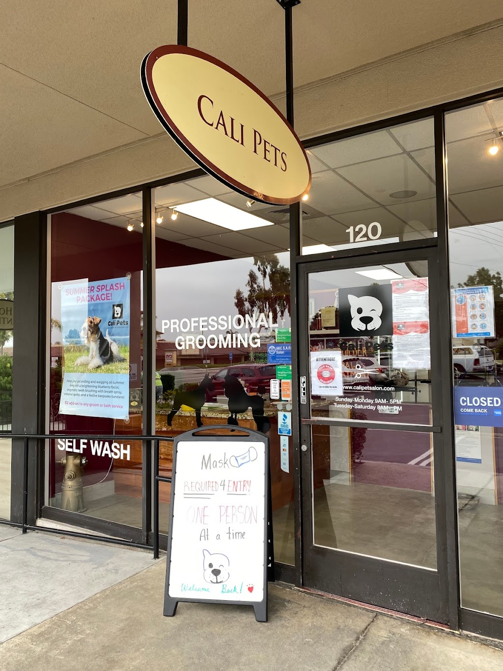 Cali Pets The Grooming Professionals | 1903 W San Marcos Blvd #120, San Marcos, CA 92078, USA | Phone: (760) 536-3869