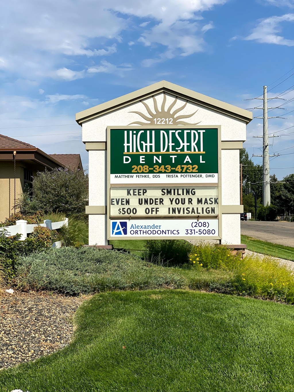 High Desert Dental | 12212 W Amity Rd, Boise, ID 83709, USA | Phone: (208) 350-6795