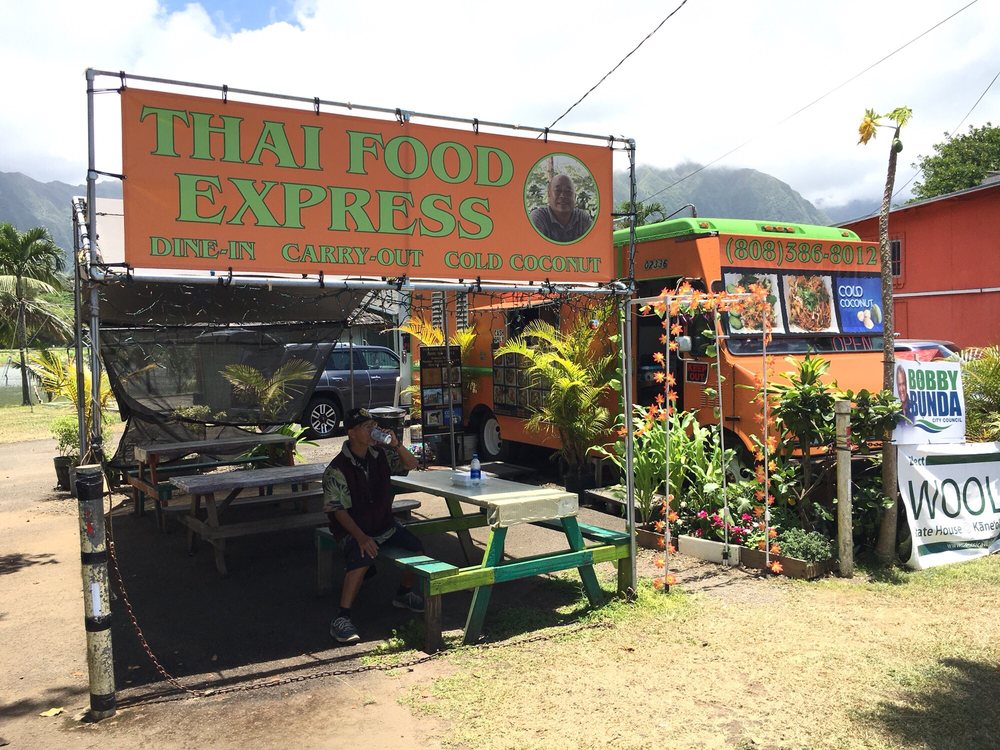 Thai Food Truck Express - Punaluu | 53-534 Kamehameha Hwy, Hauula, HI 96717, USA | Phone: (808) 308-4392