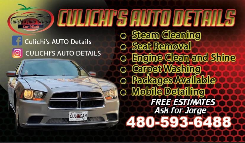 Culichi’s auto details | North 75th Avenue &, W McDowell Rd, Phoenix, AZ 85035, USA | Phone: (480) 593-6488
