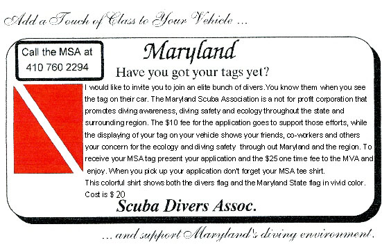 Maryland Scuba Association | 933 Evergreen Rd, Severn, MD 21144, USA | Phone: (410) 946-2027