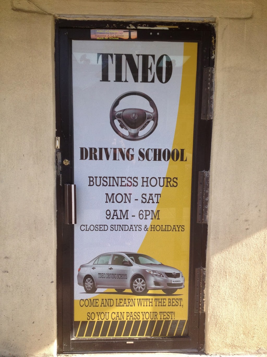 Tineo Driving School | 856 New Lots Ave, Brooklyn, NY 11208, USA | Phone: (718) 649-4499