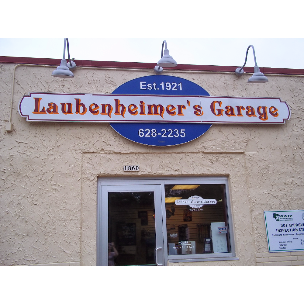 Laubenheimers Garage | 1860 WI-175, Richfield, WI 53076, USA | Phone: (262) 628-2235