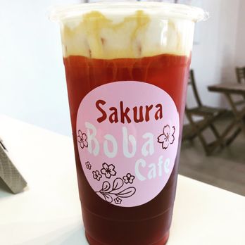 Sakura Boba Cafe | 14464 7th St STE A, Victorville, CA 92395, USA | Phone: (760) 245-6443