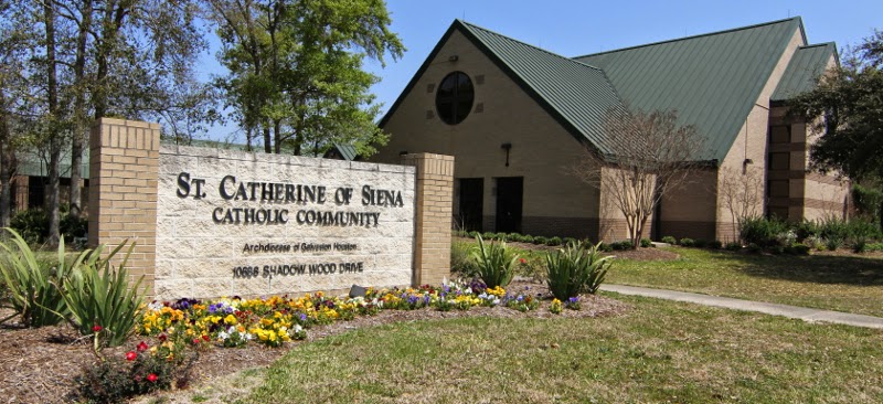 St Catherine of Siena Catholic Church | 10688 Shadow Wood Dr, Houston, TX 77043, USA | Phone: (713) 467-8170