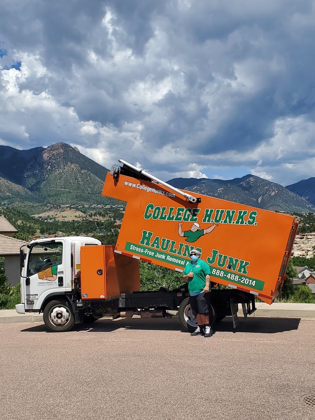 College Hunks Hauling Junk and Moving | 4725 Town Center Dr, Colorado Springs, CO 80916, USA | Phone: (719) 280-0433