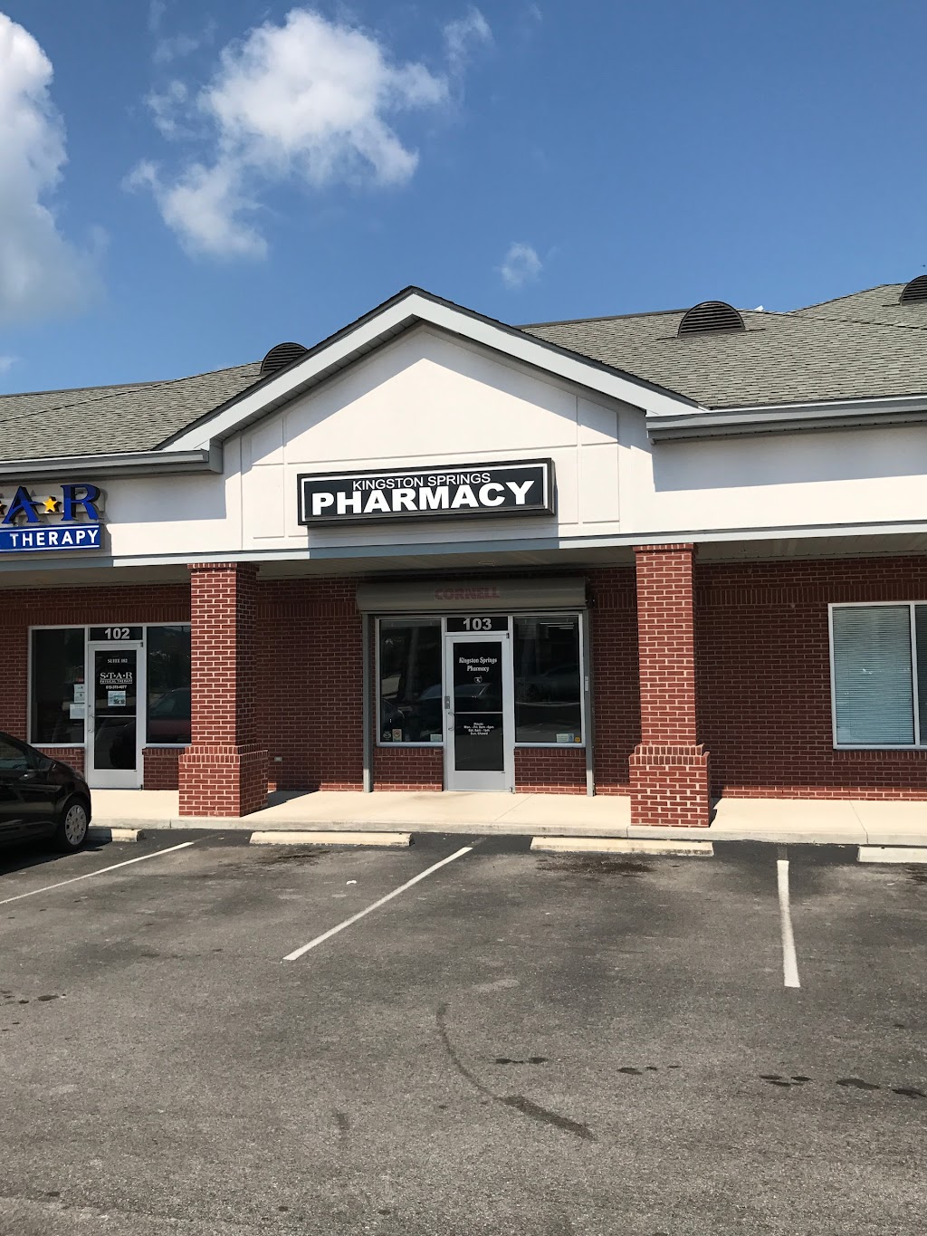 Kingston Springs Pharmacy | 111 E Kingston Springs Rd #103, Kingston Springs, TN 37082, USA | Phone: (615) 952-3690