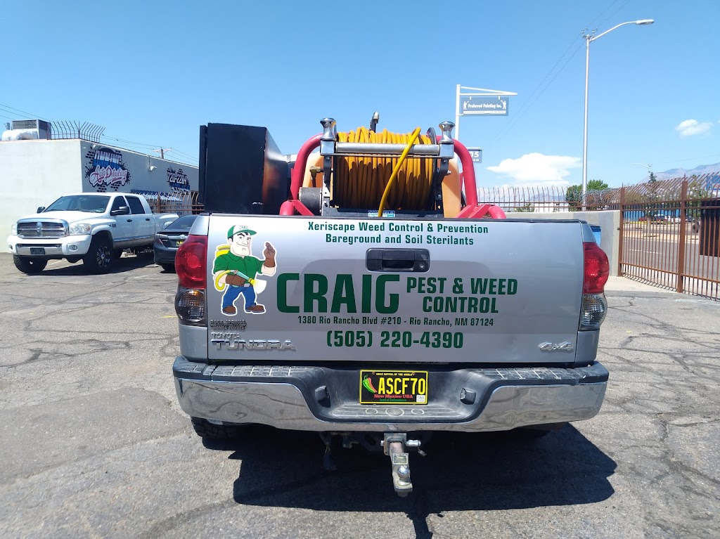 Craig Pest & Weed Control | 444 Soothing Meadows Dr NE, Rio Rancho, NM 87144, USA | Phone: (505) 220-4390