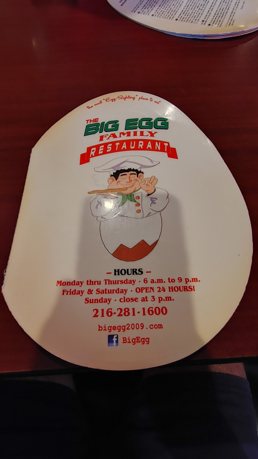 Big Egg Cleveland | 5107 Detroit Ave, Cleveland, OH 44102, USA | Phone: (216) 281-1600