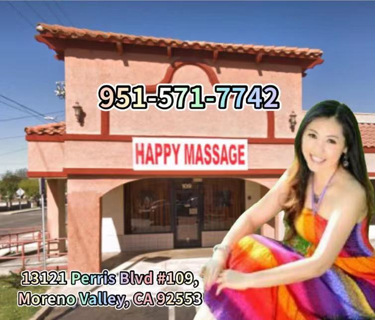 Happy Massage | 13121 Perris Blvd #109, Moreno Valley, CA 92553, USA | Phone: (951) 571-7742