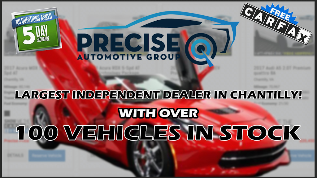 Precise Automotive Group | 25354 Pleasant Valley Rd, Chantilly, VA 20152, USA | Phone: (703) 543-5638