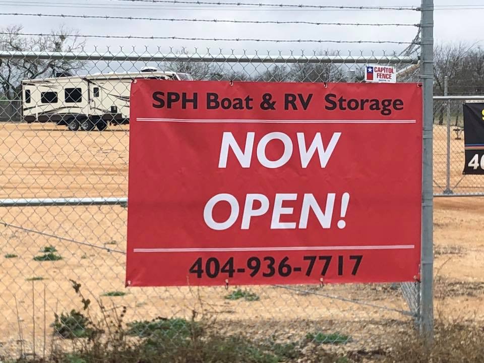 SPH Boat & RV Storage | 3020 Hunter Rd, New Braunfels, TX 78132, USA | Phone: (404) 936-7717