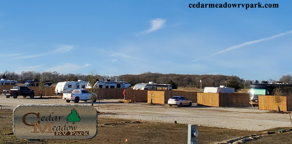 Cedar Meadow RV Park | 21 Cedar Meadow Dr, Anna, TX 75409, USA | Phone: (469) 739-2777