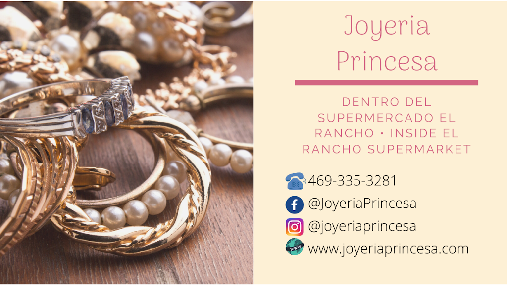 Joyeria Princesa | 2550 Gus Thomasson Rd Suite B3, Dallas, TX 75228, USA | Phone: (469) 335-3281