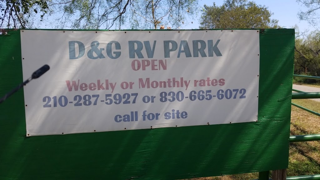 D&G RV Park | 229 Co Rd 2871, Bigfoot, TX 78005, USA | Phone: (210) 287-5927