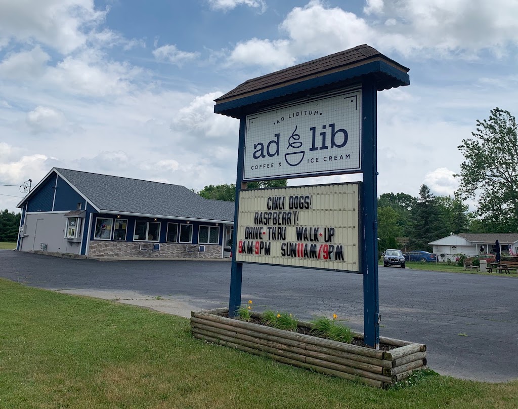 ad-lib coffee & ice cream | 8877 N Onsted Hwy, Onsted, MI 49265, USA | Phone: (517) 467-5397