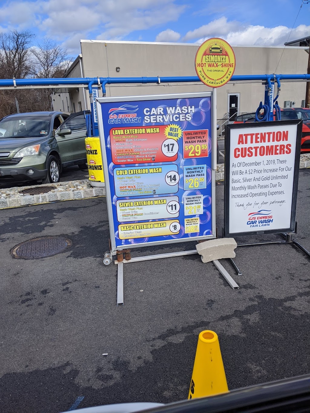 CJS Express Car Wash | 22-40 Maple Ave, Fair Lawn, NJ 07410, USA | Phone: (201) 773-3971