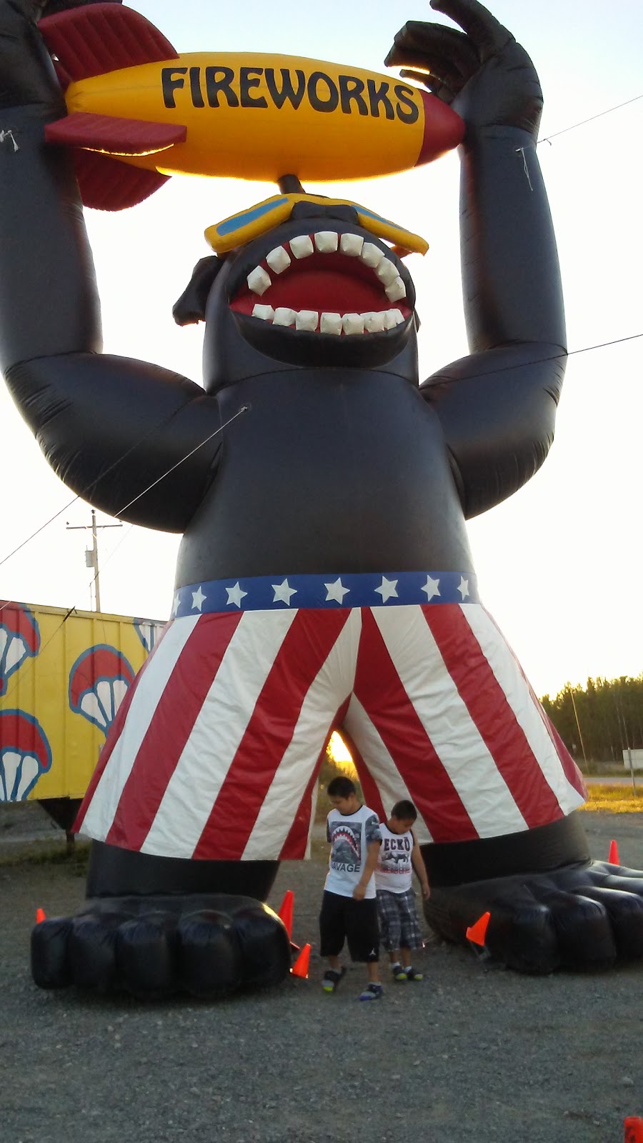 Gorilla Fireworks | George Parks Hwy, Houston, AK 99694, USA | Phone: (800) 770-6555