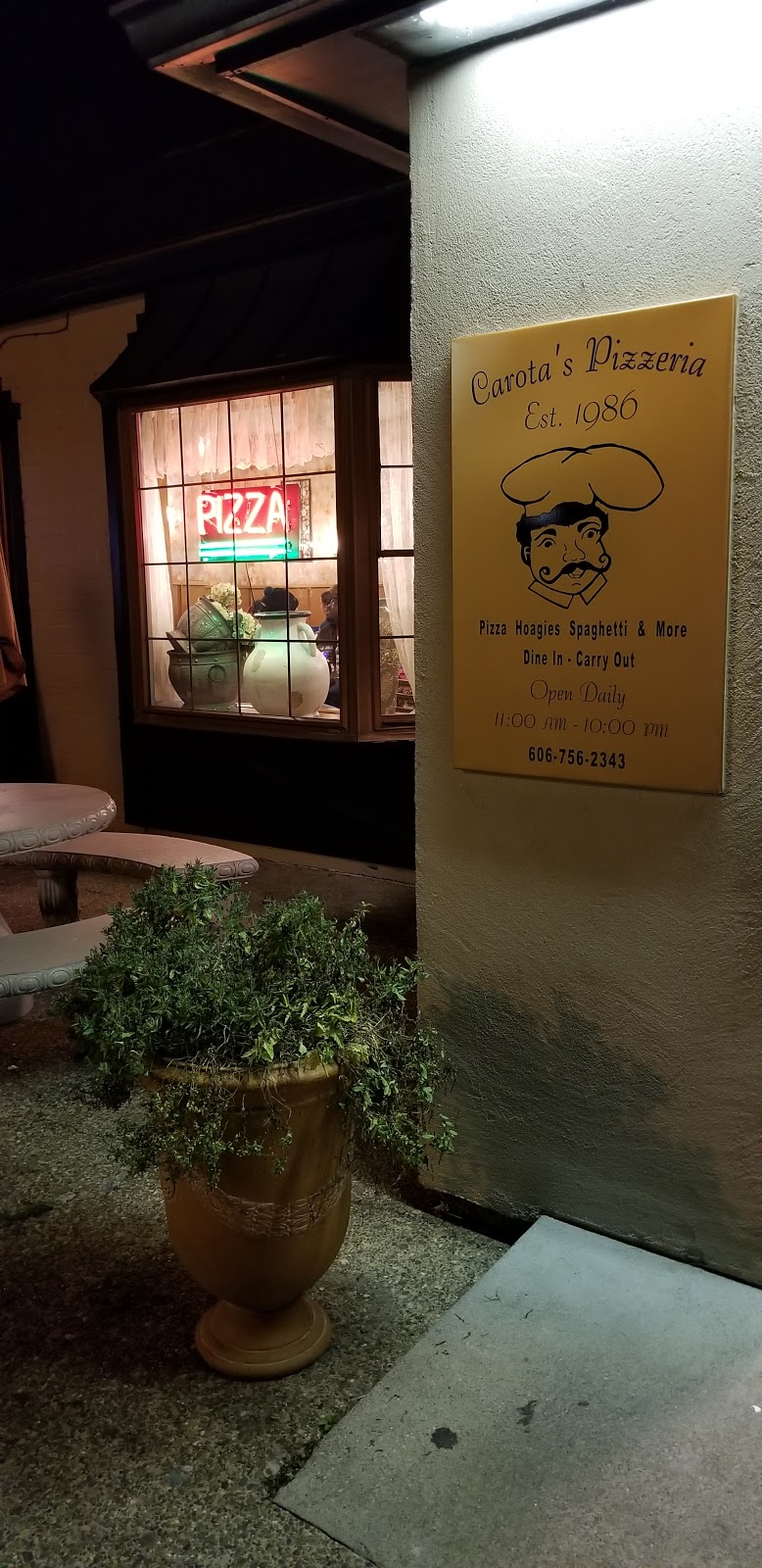 Carotas Pizza | 115 Main St, Augusta, KY 41002, USA | Phone: (606) 756-2343